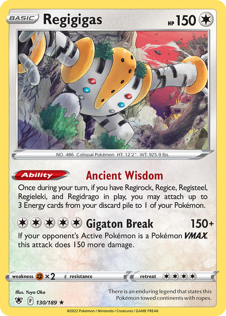 130/189 Regigigas