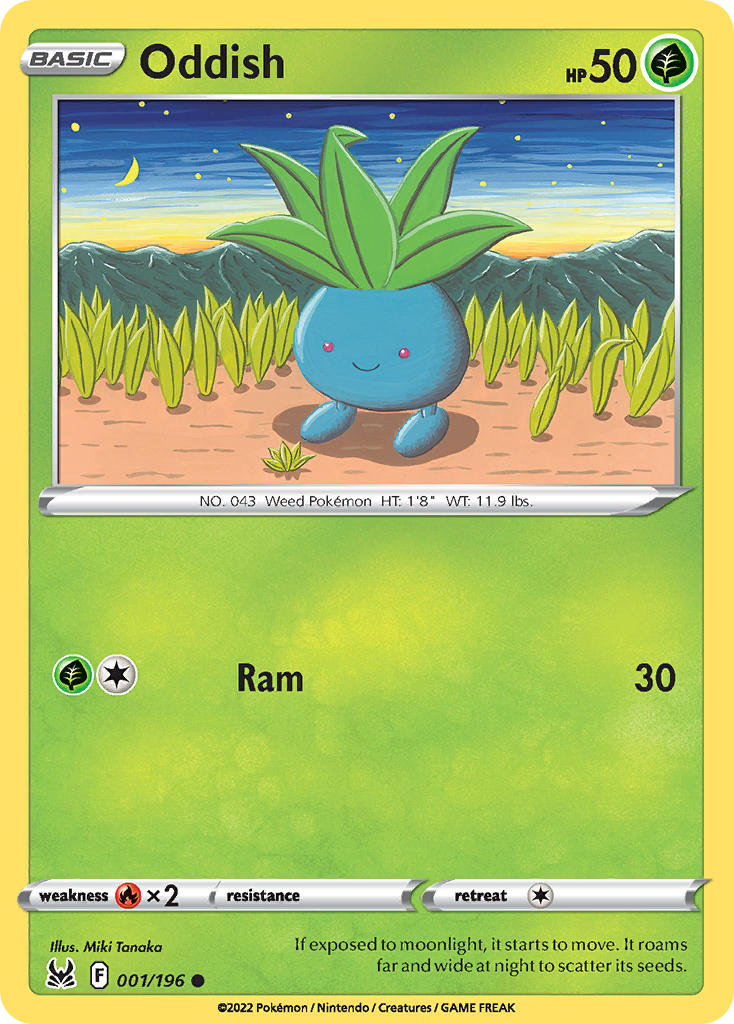 001/196 Oddish