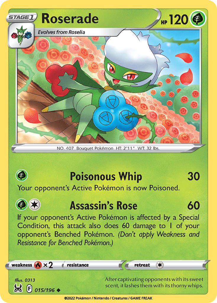 015/196 Roserade