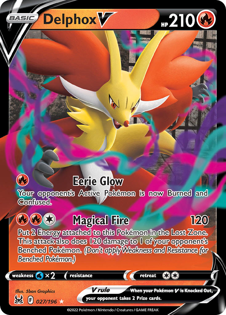027/196 Delphox V