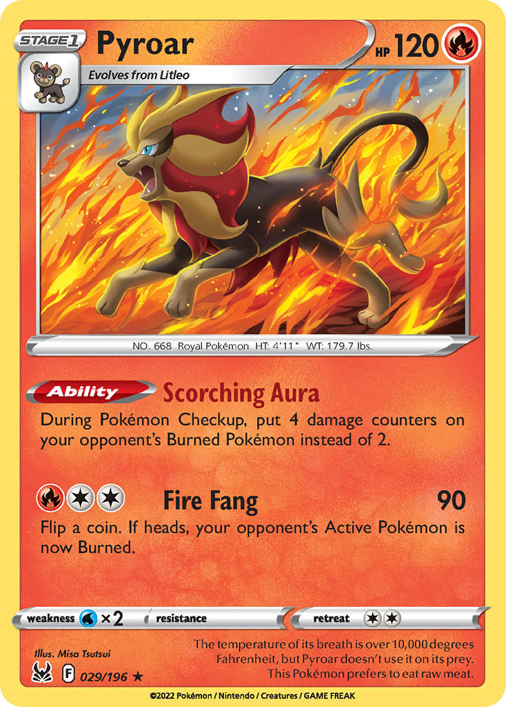 029/196 Pyroar