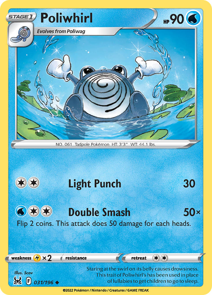 031/196 Poliwhirl