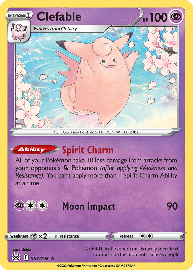 063/196 Clefable