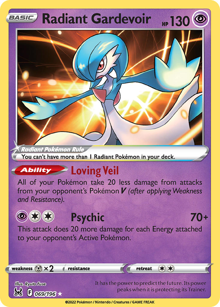 069/196 Radiant Gardevoir