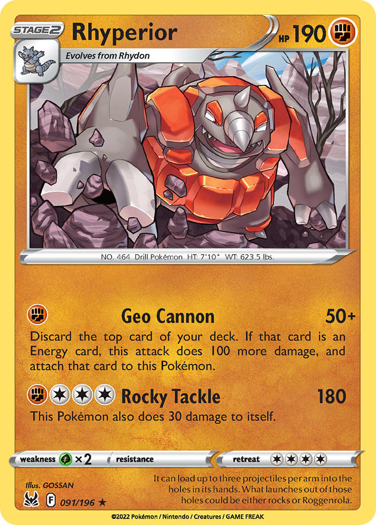 091/196 Rhyperior
