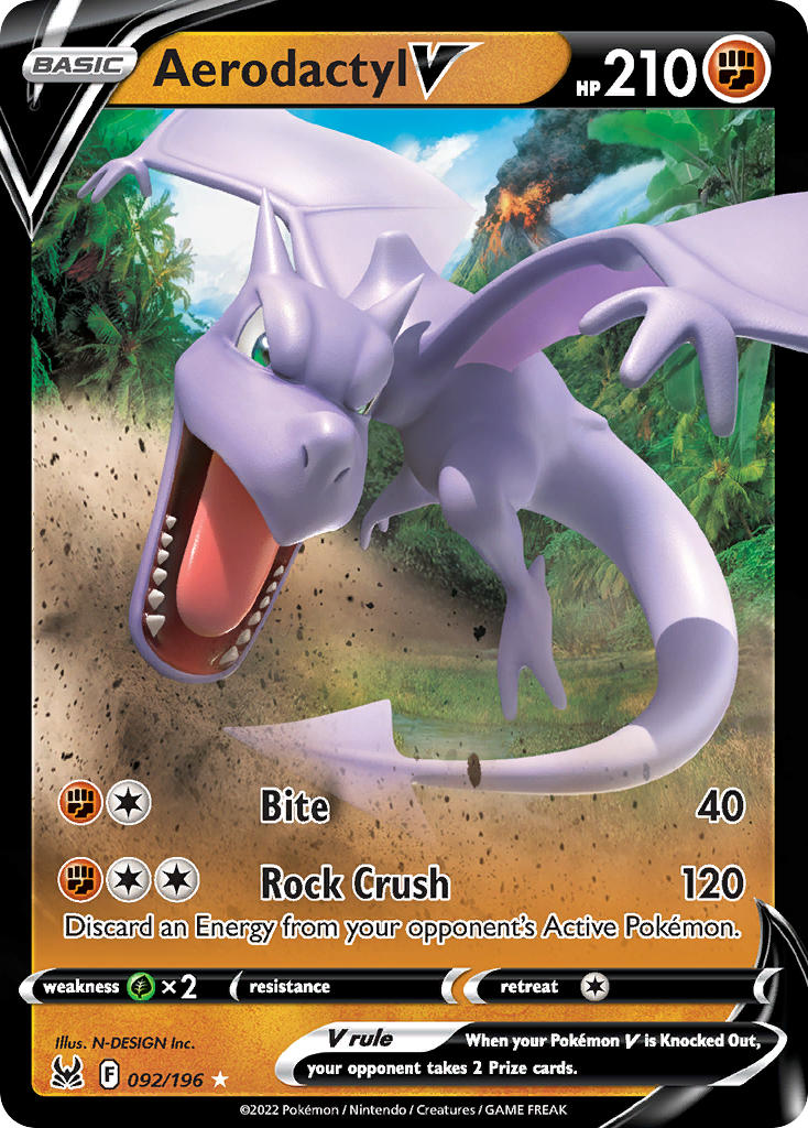 092/196 Aerodactyl V