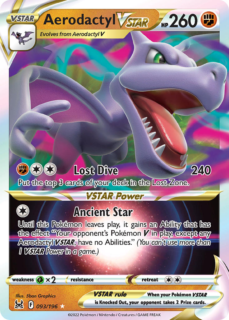 093/196 Aerodactyl VSTAR