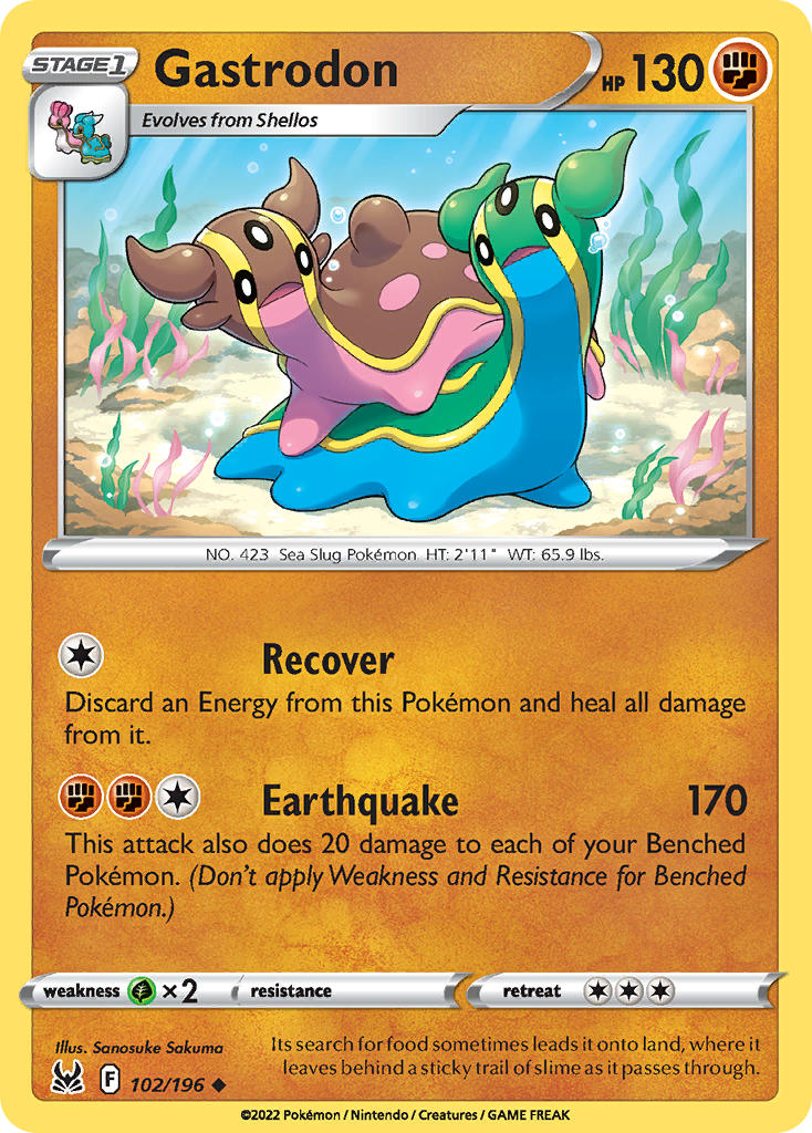 102/196 Gastrodon