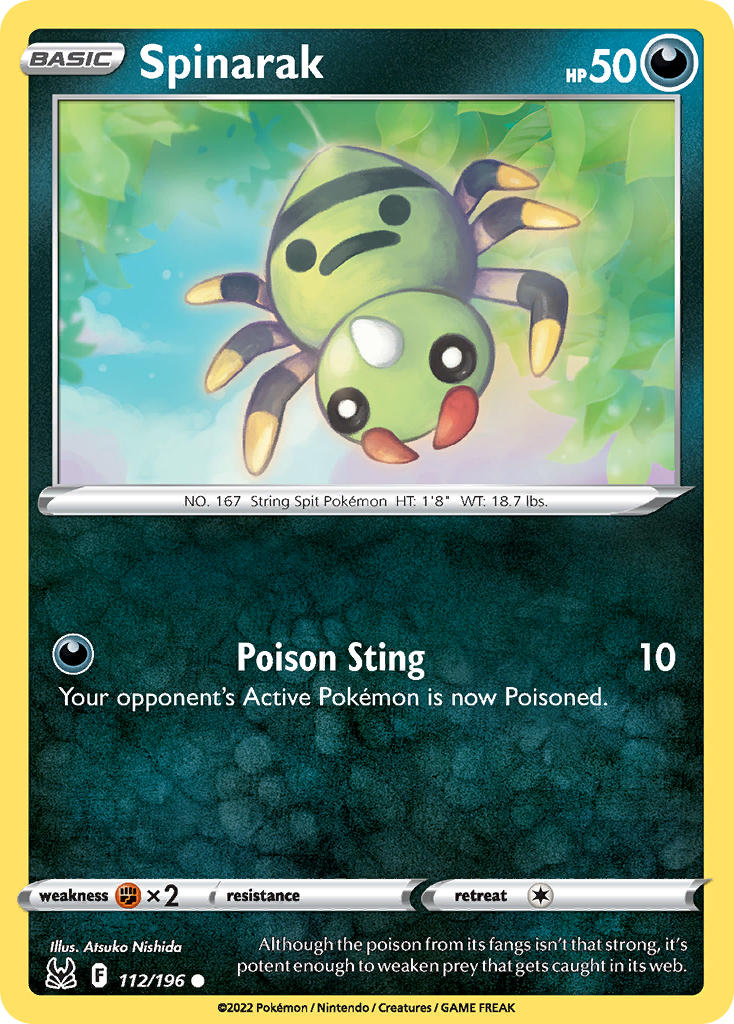 112/196 Spinarak