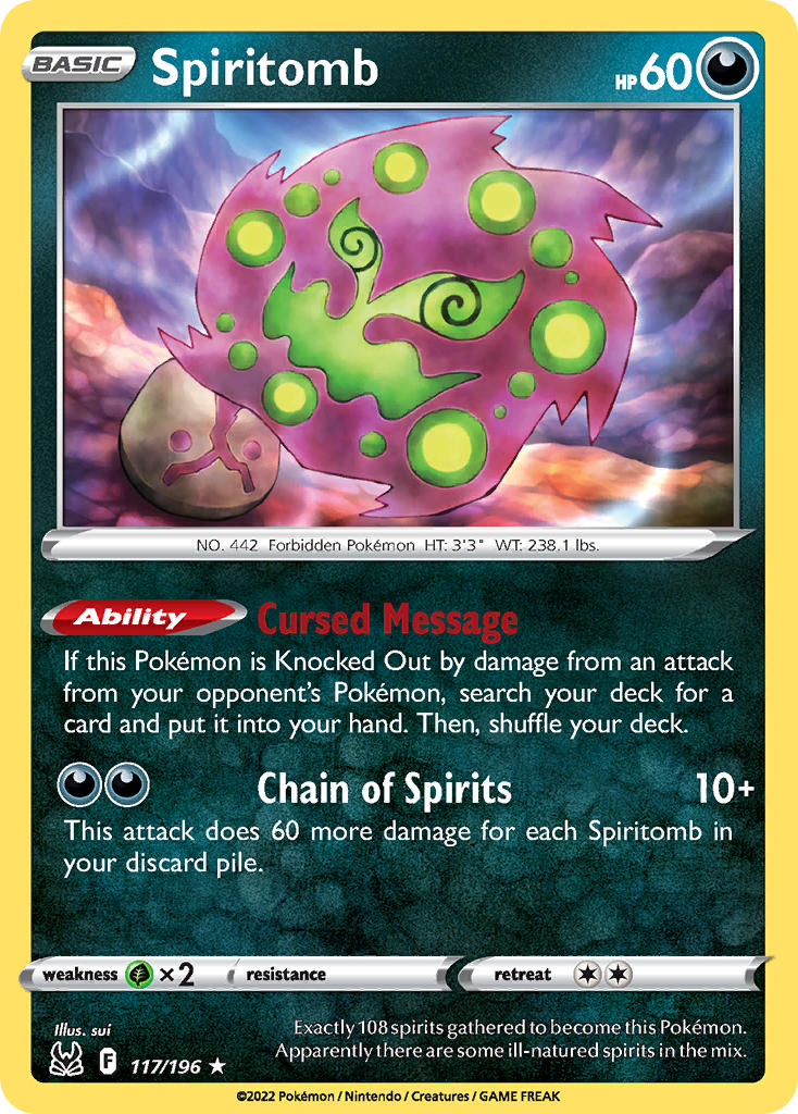 117/196 Spiritomb