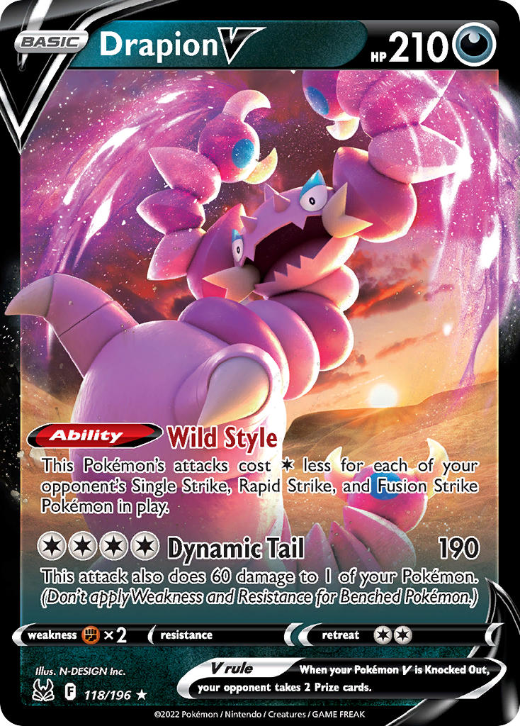 118/196 Drapion V
