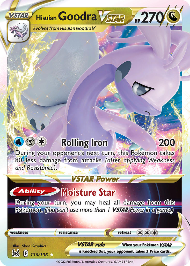 136/196 Hisuian Goodra VSTAR