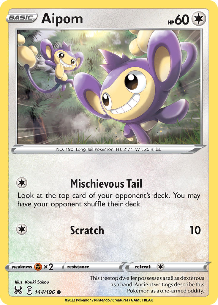 144/196 Aipom