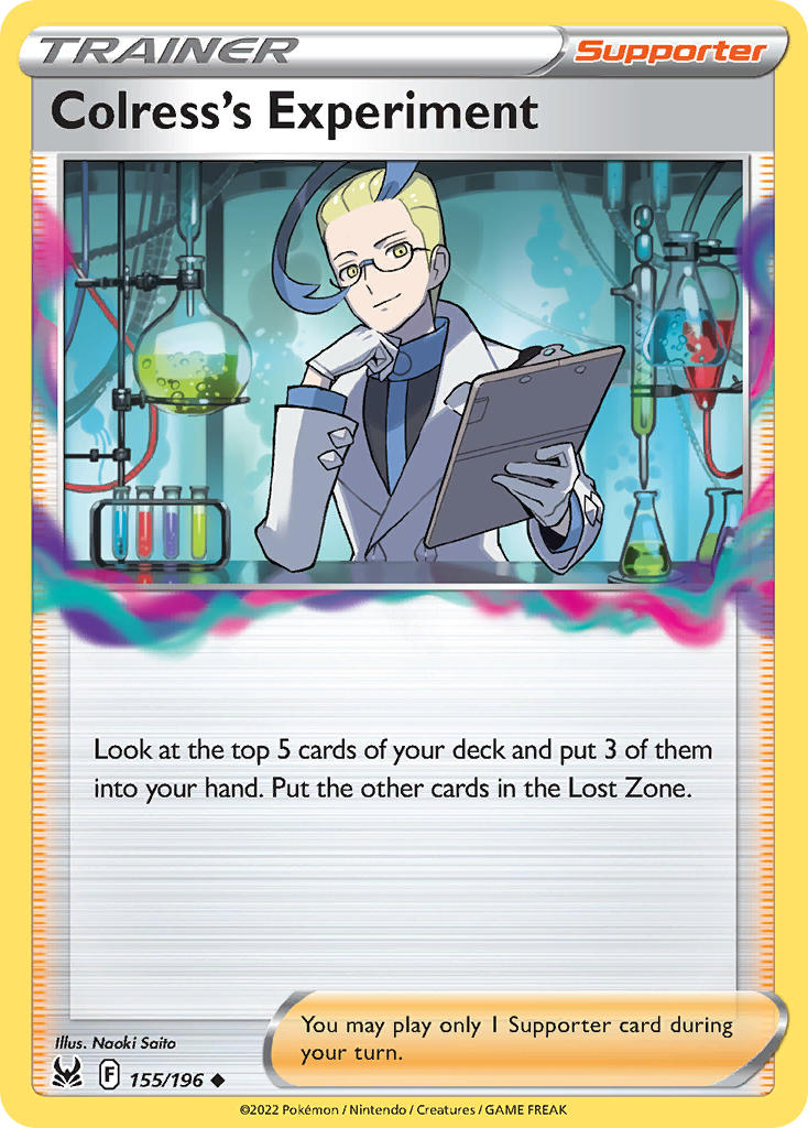 155/196 Colress's Experiment