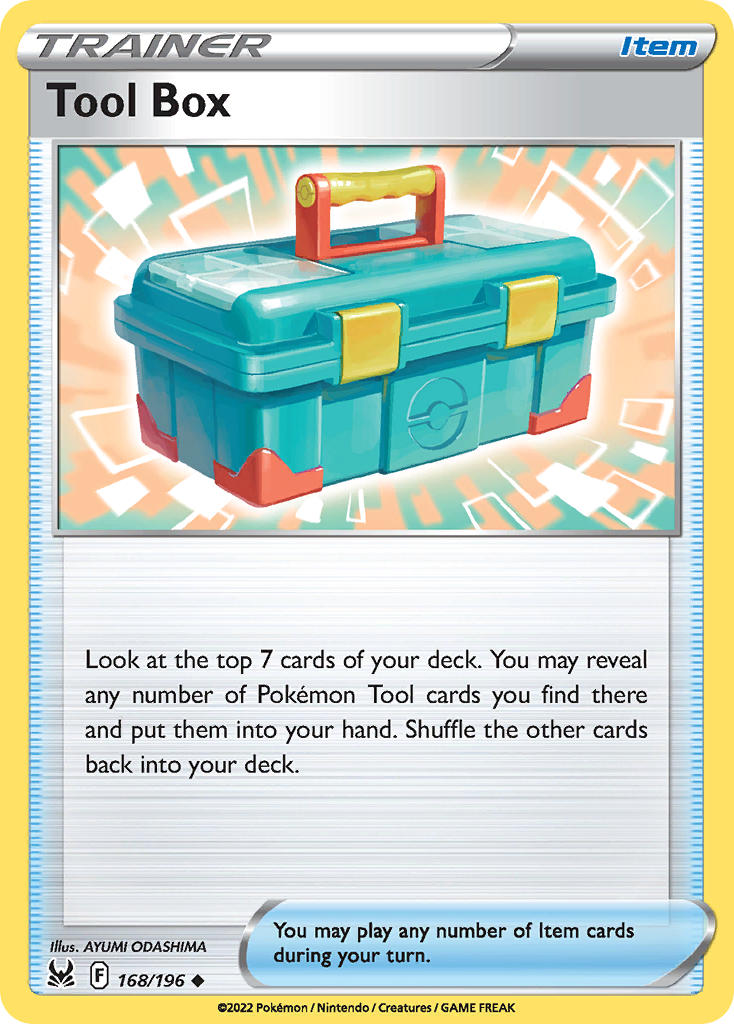 168/196 Tool Box