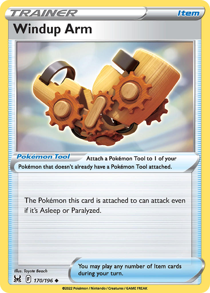 170/196 Windup Arm