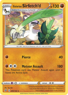 095/192 Galarian Sirfetch’d
