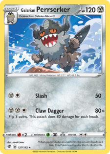 127/192 Galarian Perrserker