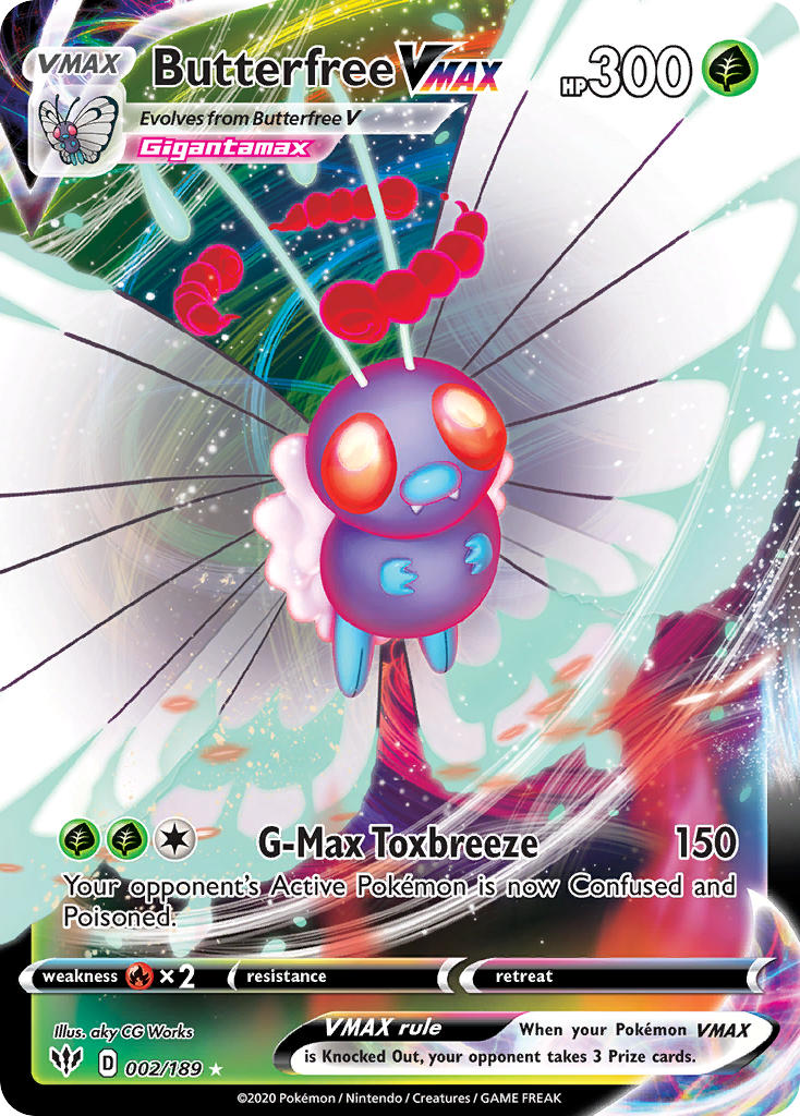 002/189 Butterfree VMAX