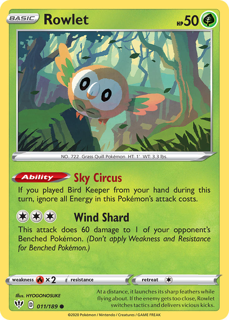 011/189 Rowlet