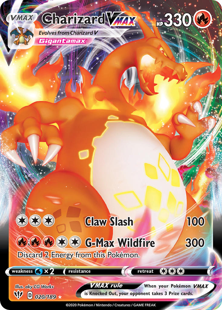 020/189 CharizardVMAX