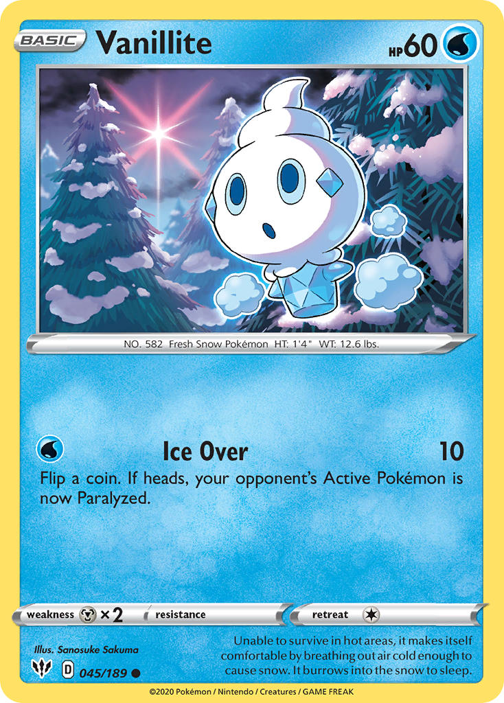 045/189 Vanillite