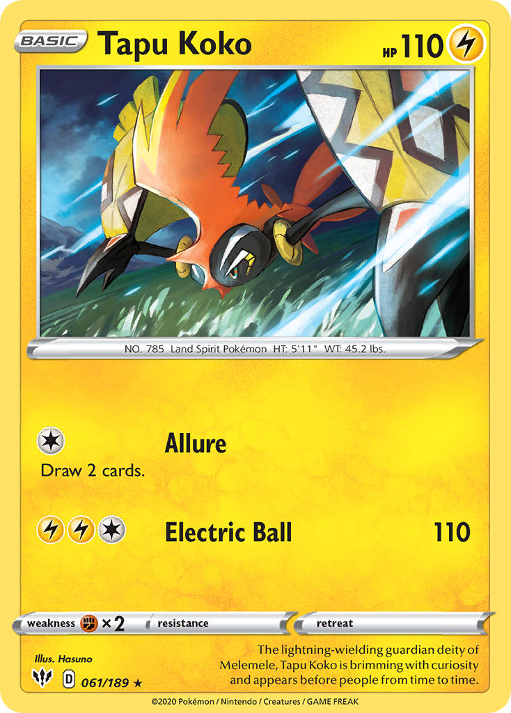 061/189 Tapu Koko