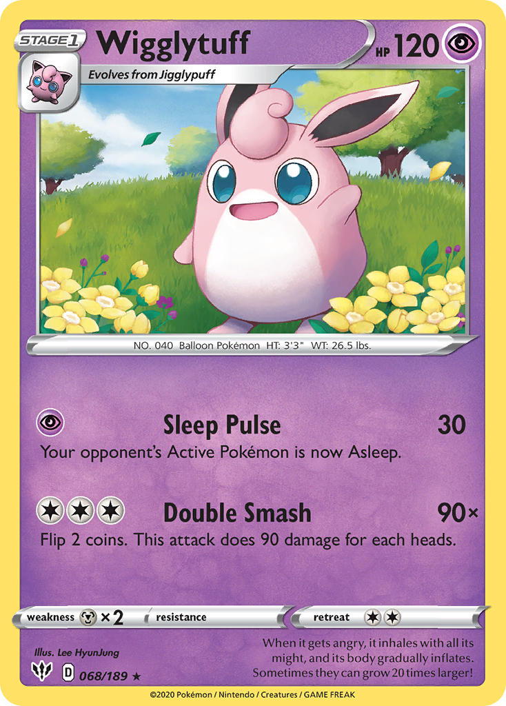 068/189 Wigglytuff
