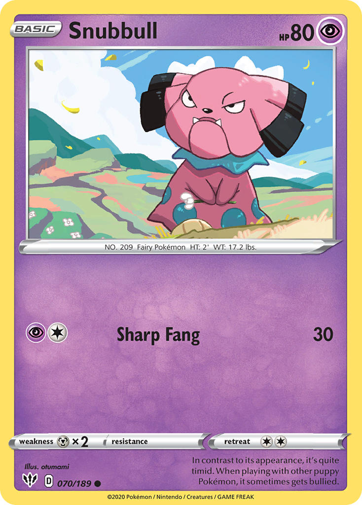 070/189 Snubbull