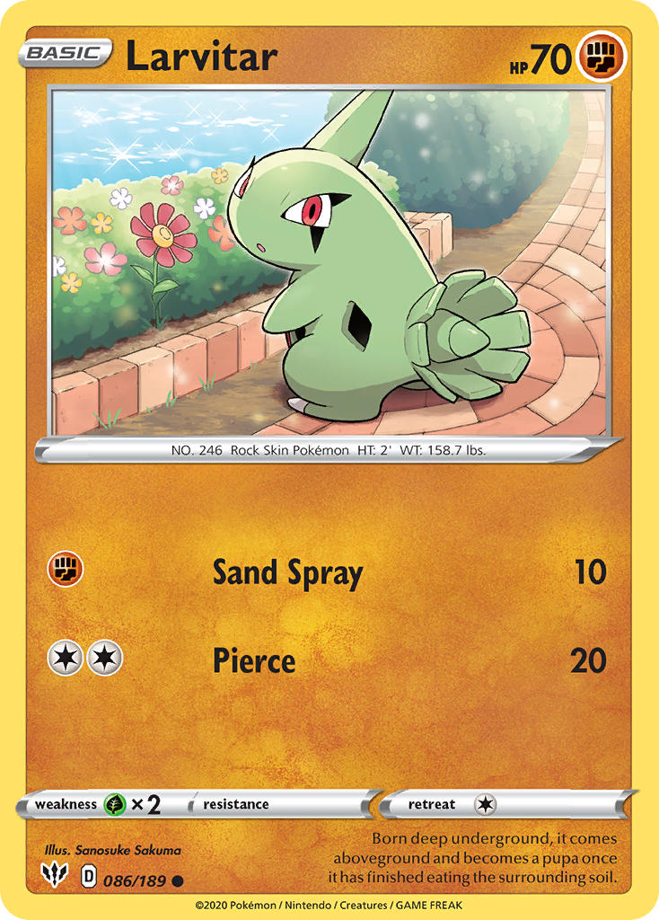 086/189 Larvitar