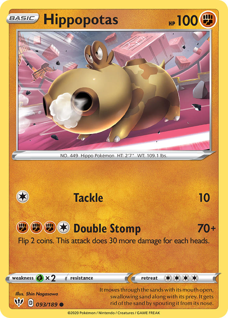 093/189 Hippopotas