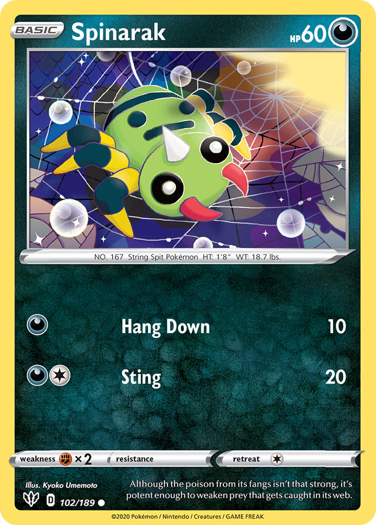 102/189 Spinarak