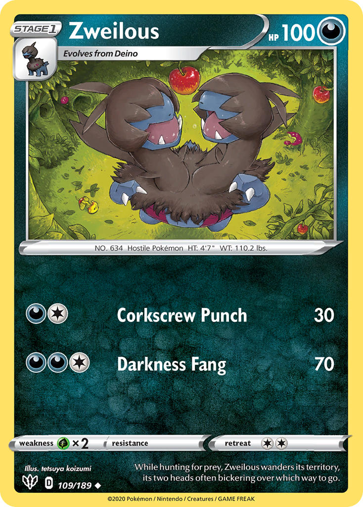 109/189 Zweilous