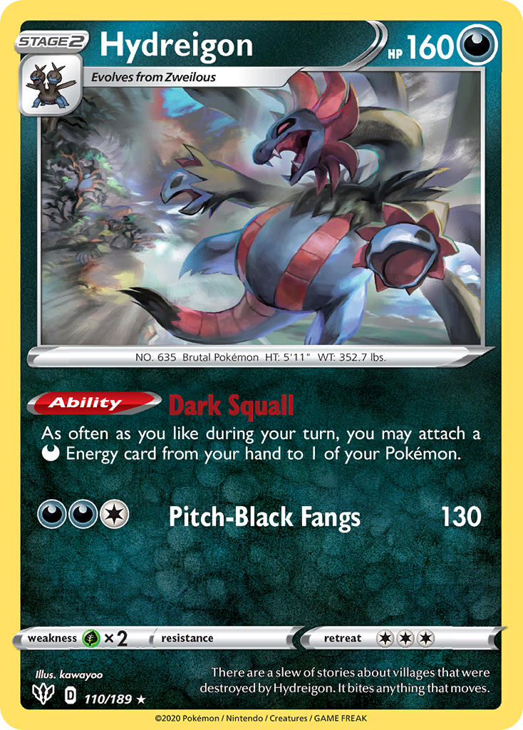 110/189 Hydreigon