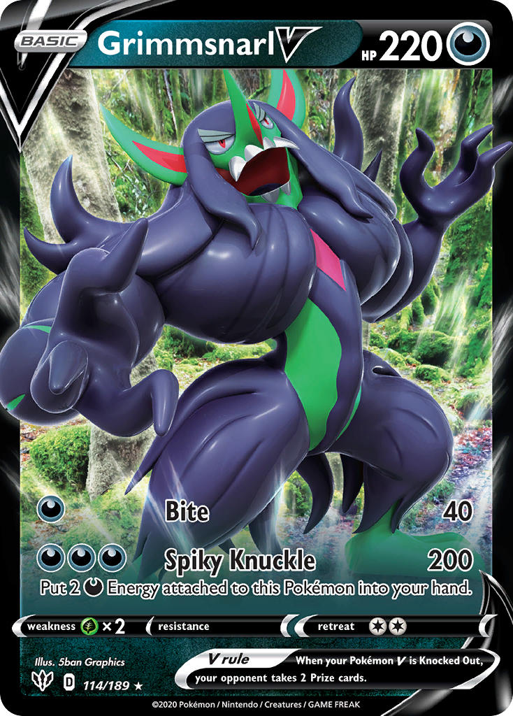 114/189 Grimmsnarl V