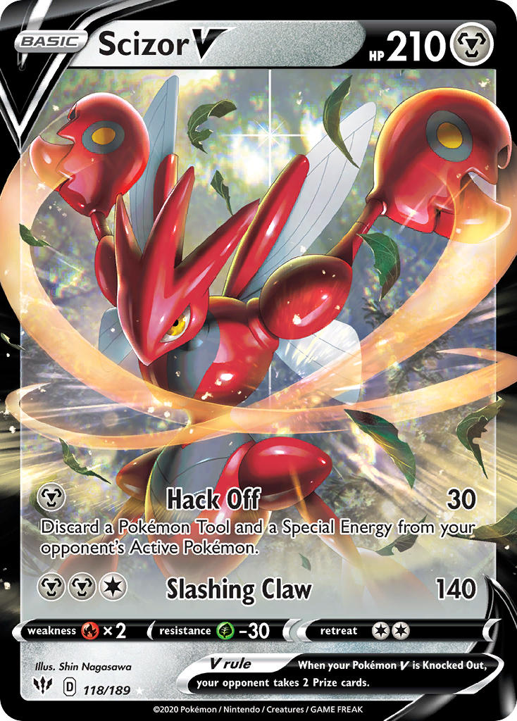 118/189 Scizor V