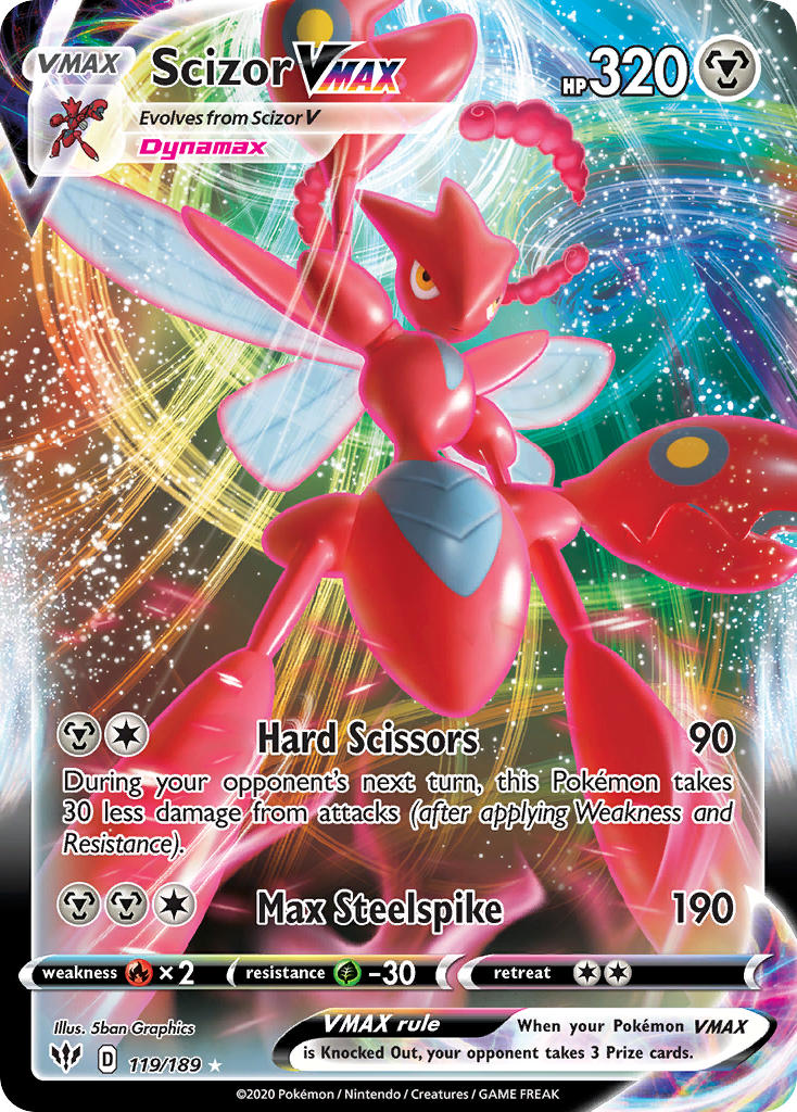 119/189 Scizor VMAX