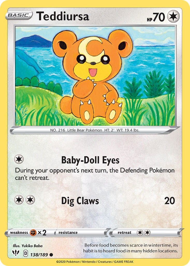 138/189 Teddiursa