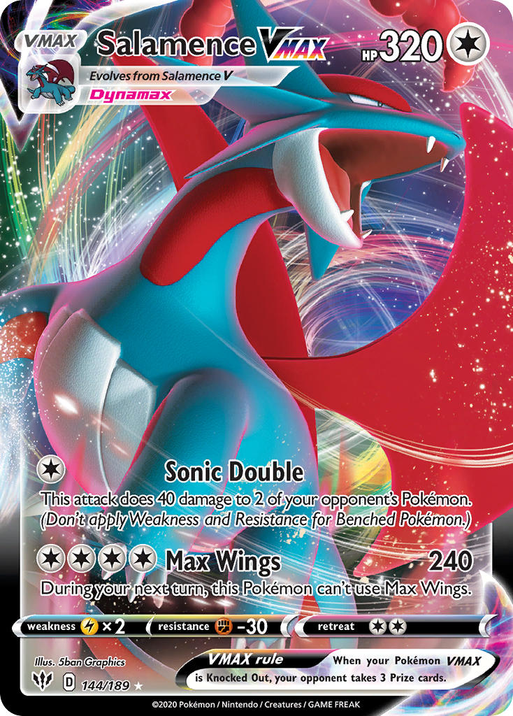 144/189 Salamence VMAX