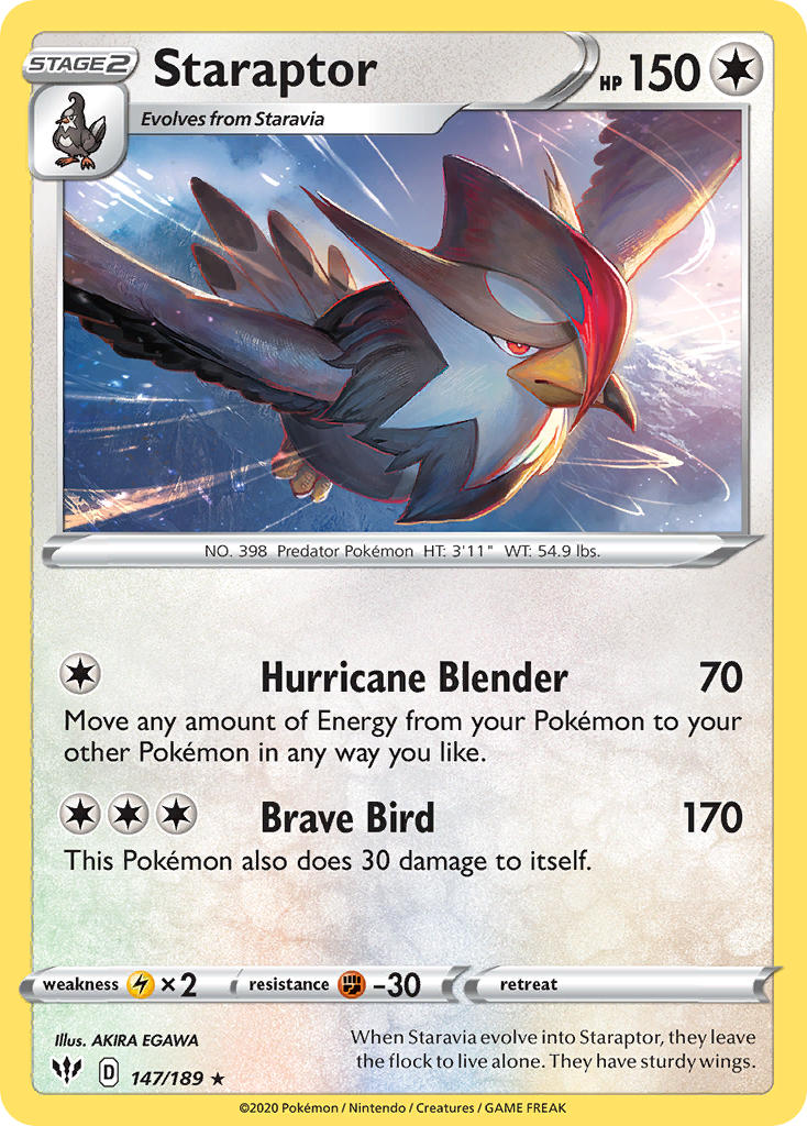 147/189 Staraptor