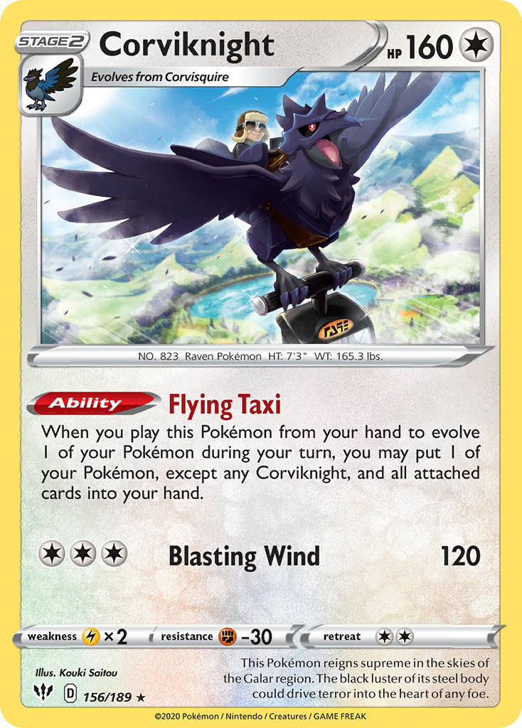 156/189 Corviknight