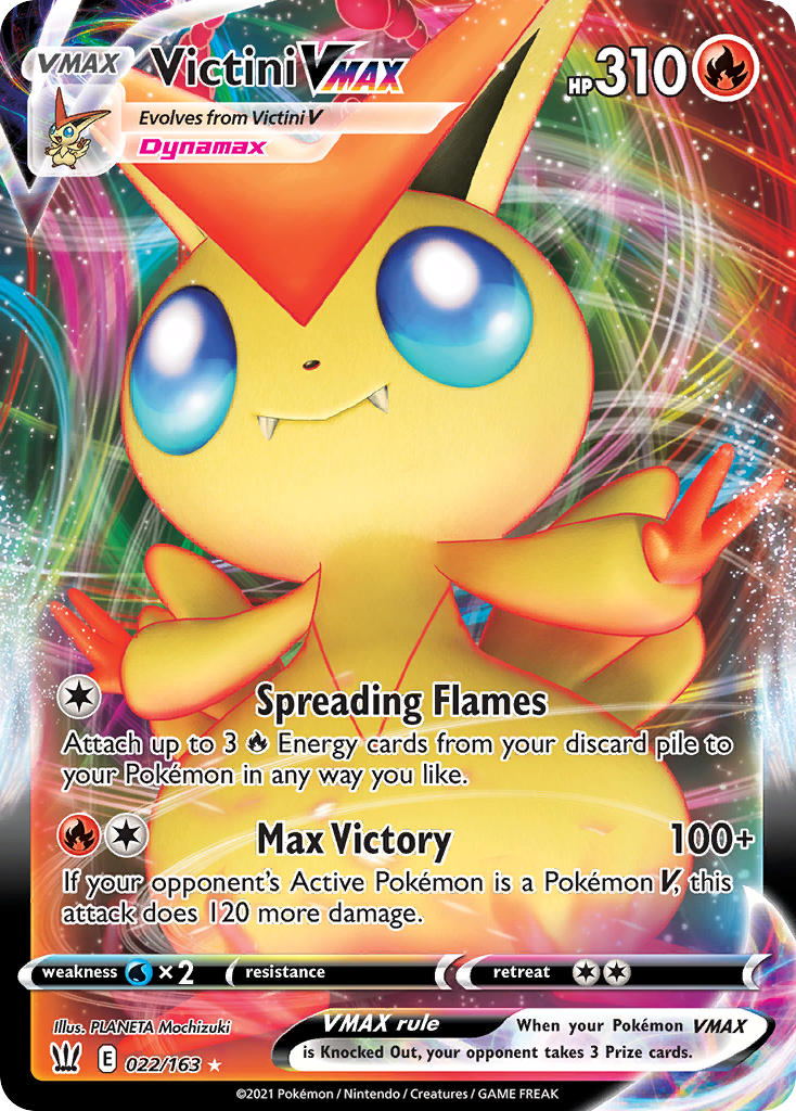 022/163 Victini VMAX