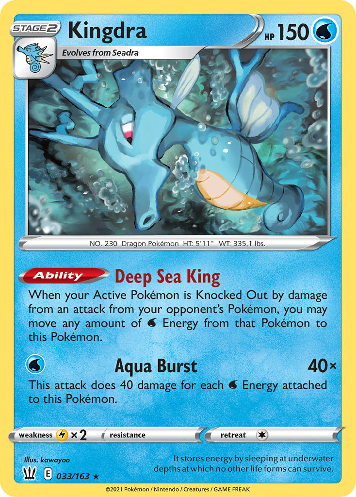 033/163 Kingdra