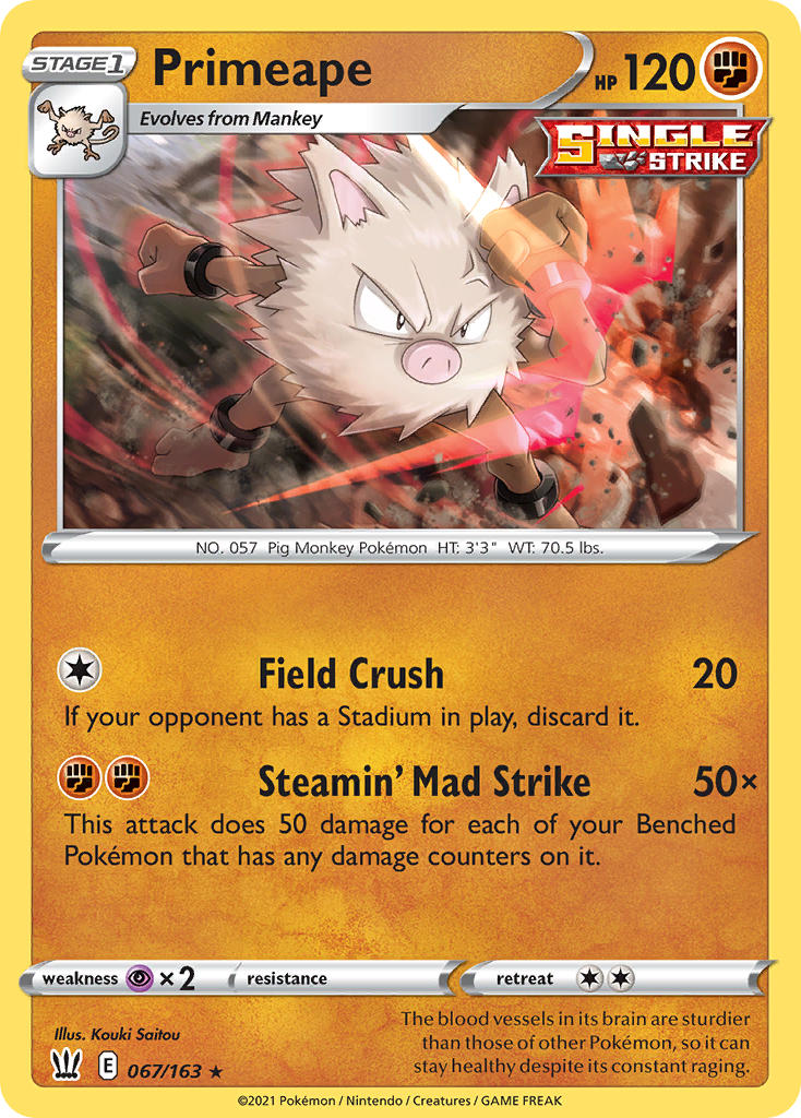 067/163 Primeape