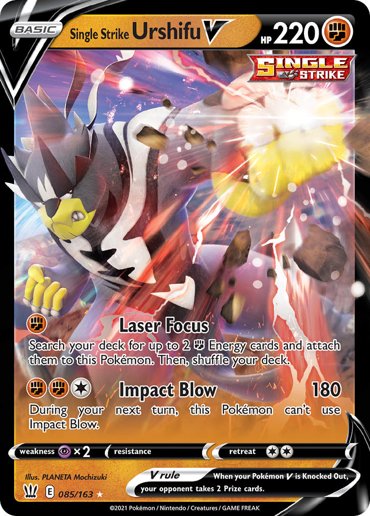 085/163 Single Strike UrshifuV