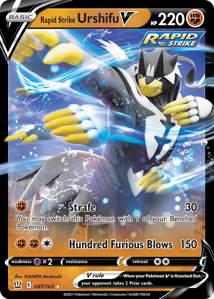 087/163 Rapid Strike Urshifu V