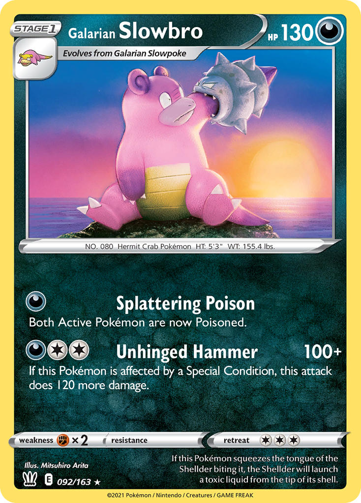 092/163 Galarian Slowbro