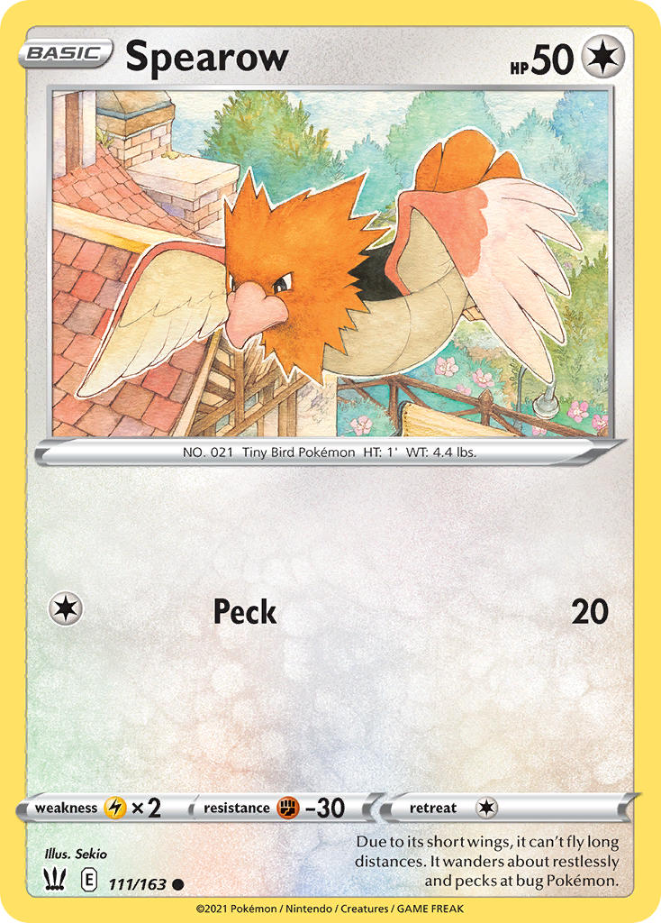 111/163 Spearow