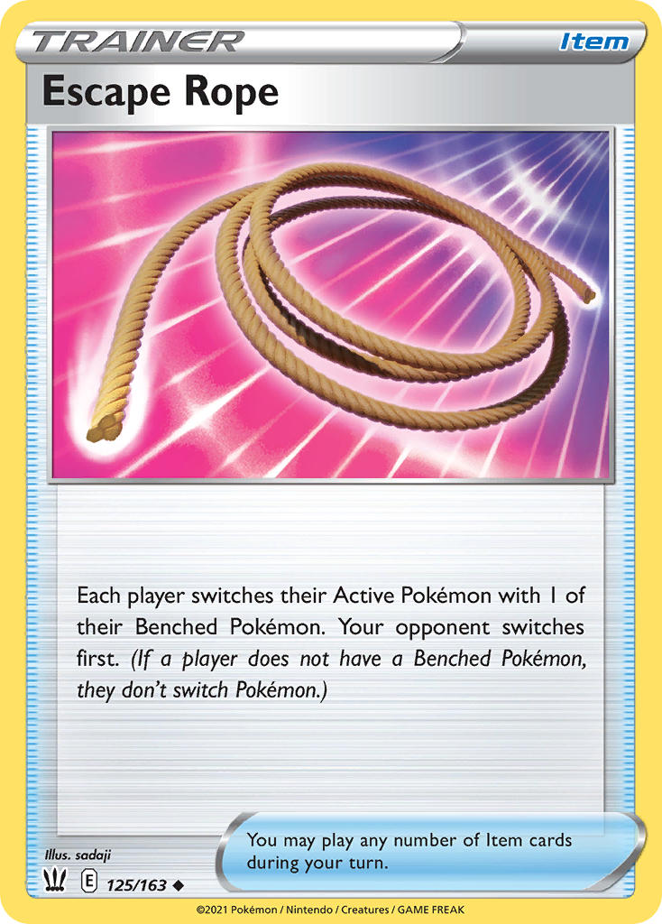 125/163 Escape Rope