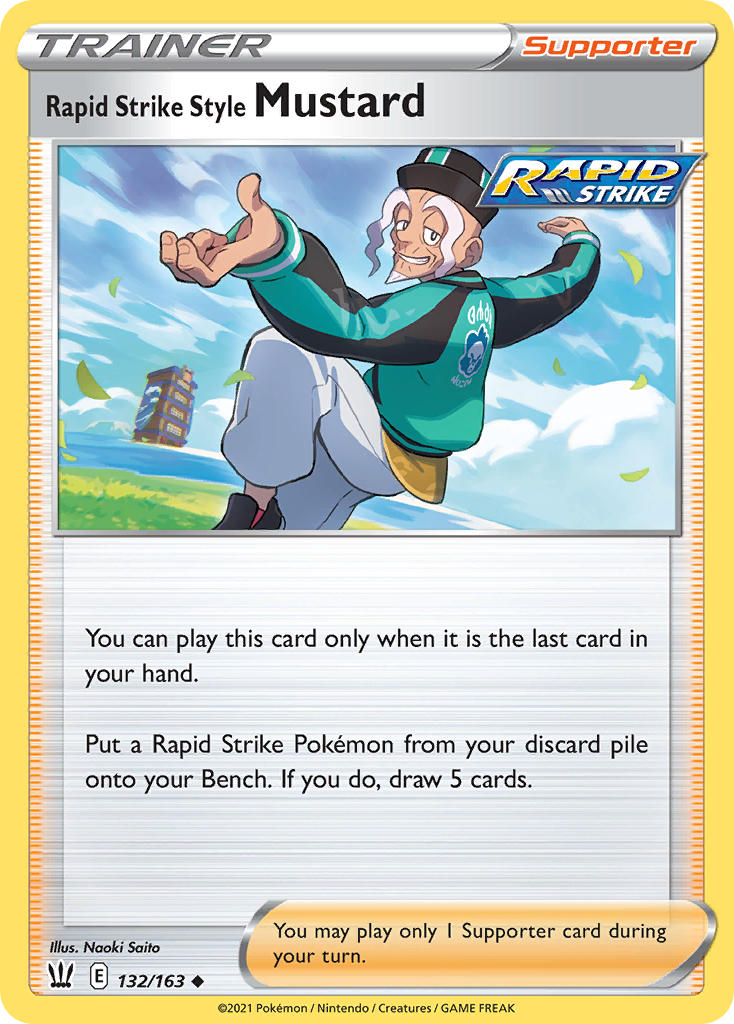 132/163 Rapid Strike Style Mustard